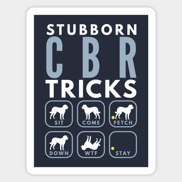 Stubborn Chesapeake Bay Retriever Tricks - Dog Training Magnet by DoggyStyles